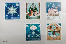 Switzerland 2023, Christmas, MNH Stamps Set - Neufs