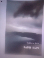 Poèsie - Matthew Roth - Rains Rain - Faturecycle Press - Cultura