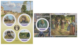 Guinea Bissau  2023 120th Memorial Anniversary Of Camille Pissarro. (534) OFFICIAL ISSUE - Impressionismus