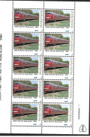 Nederland 2024-2  Trein Train NS-114  Red Devil  Vel-sheetlet  Postfris/mnh/sans Charniere - Unused Stamps