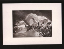 FTG010- ICE CAVERN 1980's _ REPRODUÇÃO DE FOTOGRAFIA De ADOLPHE BRAUN_ Dim.= 21 X 14,5 Cm - Other & Unclassified