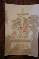 Photo 1894 Souvenir Paroissial Mission Calvaire Religion Tirage Vintage Print Albumen Albuminé - Places
