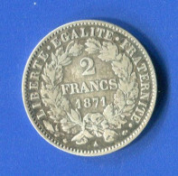 2  Fr  1871 A - 1871 Comune Di Parigi