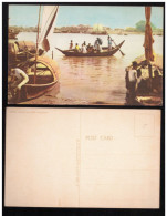 PAKISTAN POSTCARD , VIEW CARD  EAST PAKISTAN ( BANGLADESH ) RIVER SIHENE OLD COLOUR  ( 4 ) - Pakistan