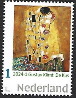 Nederland 2024-1  Gustav Klimt:  De Kus  The Kiss   Postfris/mnh/sans Charniere - Ongebruikt
