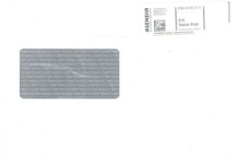 SWITZERLAND.  - 2023, POSTAL LABEL COVER TO DUBAI. - Covers & Documents