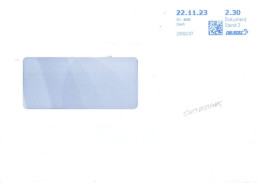 SWITZERLAND.  - 2023, POSTAL FRANKING MACHINE COVER TO DUBAI. - Storia Postale