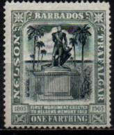 BARBADE 1905 * - Barbades (...-1966)