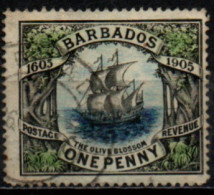 BARBADE 1906 O - Barbados (...-1966)