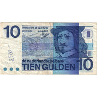 Pays-Bas, 10 Gulden, 1968-04-25, KM:91b, B - 10 Florín Holandés (gulden)