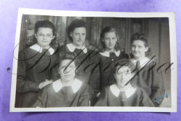 Foto Photo  Classe 4 E Latin  1941 Latijnse  3  X Cpa De Mulder Vandenplas Brandemberg Schulher Halaeard ...... - Fotografía