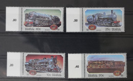 Südafrika 630-633 Postfrisch Lokomotiven Eisenbahn #WF267 - Autres & Non Classés