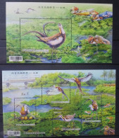 Taiwan 2017, Bird Of Taiwan, Two MNH S/S - Unused Stamps