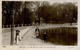 LONDON - HAMPSTEAD - LEG OF MUTTON POND AND ROTTEN ROW RP  Lo1724 - London Suburbs