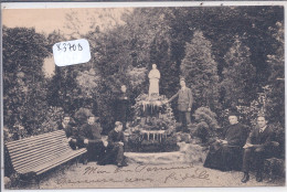 CARTE A IDENTIFIER- SANS LEGENDE IMPRIMEE- STATUE DANS UN JARDIN D INSTITUTION RELIGIEUSE - To Identify