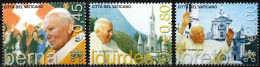 Vatican Vatikaanstad 2005 Yvertn° 1383-1385 *** MNH Cote 10 € - Usati