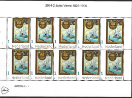 Nederland 2024-2 Jules Verne : In Jurul Lunii  Sheetlet  Postfris/mnh/sans Charniere - Ungebraucht
