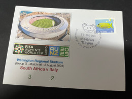 23-2-2024 (1 Y 4) 5 Covers - FIFA Women's Football World Cup 2023 - South Africa Matches - Sonstige & Ohne Zuordnung