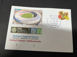 23-2-2024 (1 Y 4) 4 Covers - FIFA Women's Football World Cup 2023 - Uited States Matches - Altri & Non Classificati