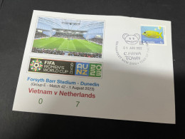 23-2-2024 (1 Y 4) 3 Covers - FIFA Women's Football World Cup 2023 - Vietnam Matches - Andere & Zonder Classificatie