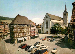 72838512 Mosbach Baden Palmsches Haus Stadtkirche Fachwerkhaeuser Mosbach - Mosbach