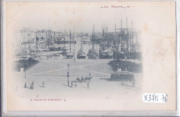 LE HAVRE- BASSIN DE COMMERCE- CARTE PIONNIERE - Harbour