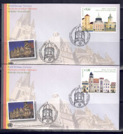 UNO Wien 2009 - UNESCO-Welterbe, FDC Mit Nr. 597 - 598 - FDC