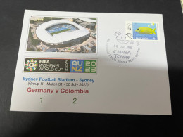 23-2-2024 (1 Y 4) 1 Covers - FIFA Women's Football World Cup 2023 - Germany V Colombia - Otros & Sin Clasificación