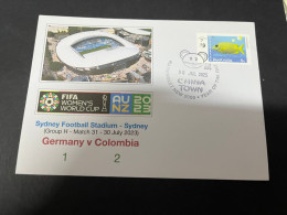23-2-2024 (1 Y 4) 1 Covers - FIFA Women's Football World Cup 2023 - Germany V Colombia - Other & Unclassified