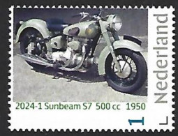 Nederland 2024-2 Motorfiets Motorcycle: Sunbeam S7 500cc    Postfris/mnh/sans Charniere - Nuovi