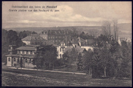 +++ CPA - Luxembourg - Ets Des Bains De MONDORF - Grande Piscine Vue Des Hauteurs Du Parc  // - Bad Mondorf