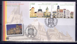 UNO Wien 2009 - UNESCO-Welterbe, FDC Mit Nr. 597 - 598 - FDC