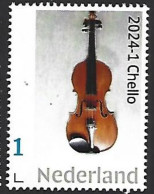 Nederland 2024-2 Muziek Instrument Music Instrument Chello     Postfris/mnh/sans Charniere - Ungebraucht