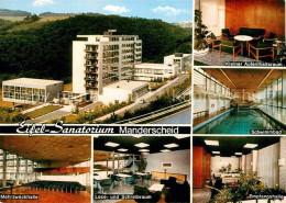 72837463 Manderscheid Eifel Eifel-Sanatorium Schwimmbad Lese- Und Schreibraum  M - Manderscheid