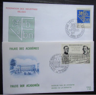 FDC 1576 'Letterkunde' En 1609 'F.I.B.' - 1971-1980