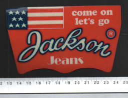 JACKSON - VETEMENT MODE JEANS CHAUSSURE SPORTSWEAR SPORT - AUTOCOLLANT - Stickers