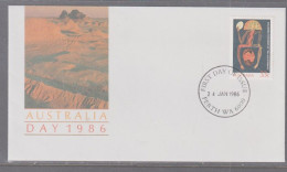 Australia 1986 Australia Day First Day Cover - Perth - Cartas & Documentos