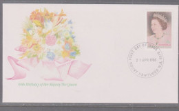 Australia 1986 Queen's Birthday First Day Cover - Mount Hawthorn WA - Briefe U. Dokumente