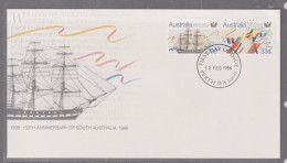 Australia 1986 150th Anniversary South Australia First Day Cover - Perth WA - Storia Postale