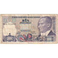 Turquie, 1000 Lira, KM:196, B - Turkey