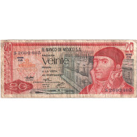 Mexique, 20 Pesos, 1976-07-08, KM:64c, B - Mexico