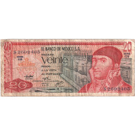 Mexique, 20 Pesos, 1976-07-08, KM:64c, B - México