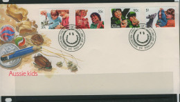 Australia 1987 Aussie Kids FDC - APM18441 - Storia Postale