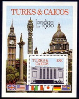 Turks Caicos London 90 MNH ** Neuf SC (A51-392) - Briefmarkenausstellungen