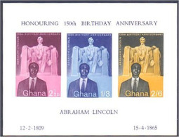 Ghana Abraham Lincoln MNH ** Neuf SC (A51-315a) - Ghana (1957-...)