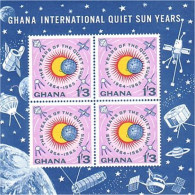 Ghana Annee Solaire Internationale Quiet Sun MNH ** Neuf SC (A51-305b) - Climate & Meteorology