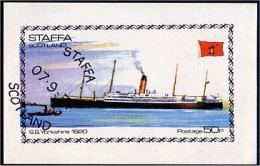 Staffa Scotland Bateau Ship Schiffe S.S. Yorkshire 1920 (A51-276b) - Emissions Locales