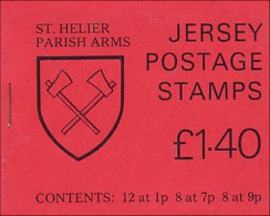 Jersey Carnet Armoiries L1.40 Coat Of Arms St Helier Booklet MNH ** Neuf SC (A51-26) - Jersey