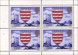 Jersey Armoiries 6p Coat Of Arms Grouville MNH ** Neuf SC (A51-12) - Francobolli