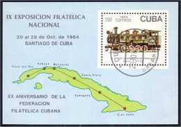 Cuba Locomotive Ile Island (A51-895a) - Otros & Sin Clasificación